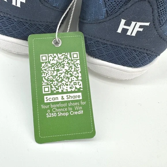 Hike Footwear HF Series II Cloud Women 7.5 Navy Blue NEW Barefoot Shoes Sneaker - Picture 6 of 9